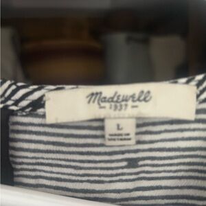 Madewell Striped and Polka Dot Tee